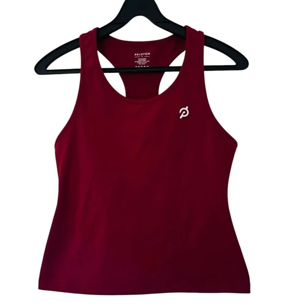 Peloton Cadent Cropped Racerback Tank Size Small - Picture 2 of 4